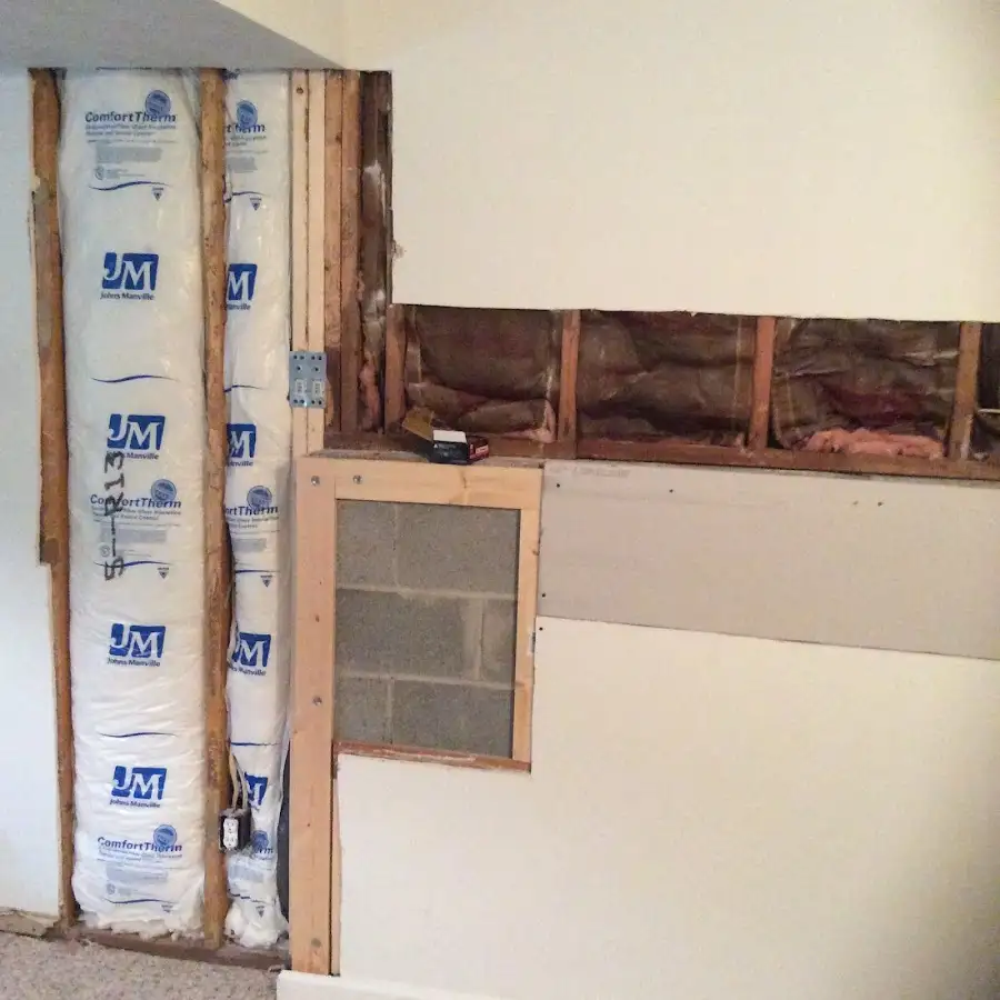 Wall insulation replacement during Odor Removal & Deodorization in Gulf Gate